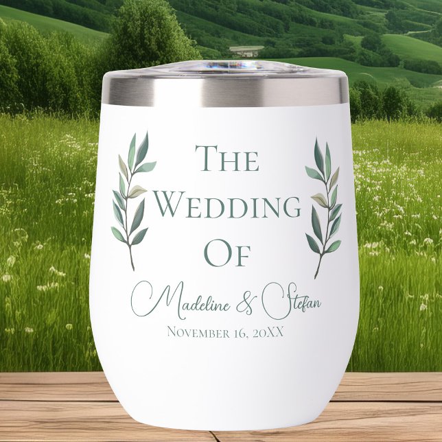 Mariage botanique chic sur mesure Eucalyptus Feuil (Créateur téléchargé)