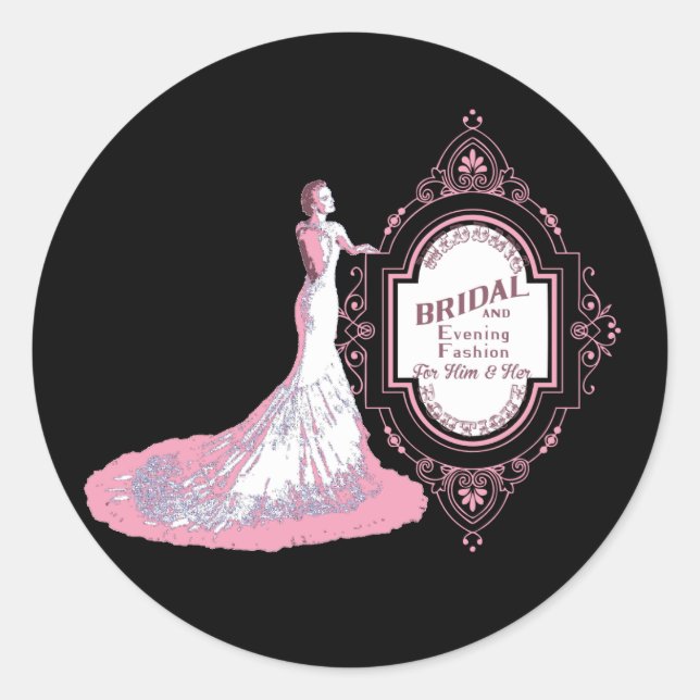MARIAGE BOUTIQUE - Autocollant (Devant)