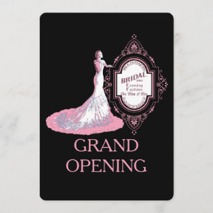 MARIAGE BOUTIQUE ~ Carte d'invitation
