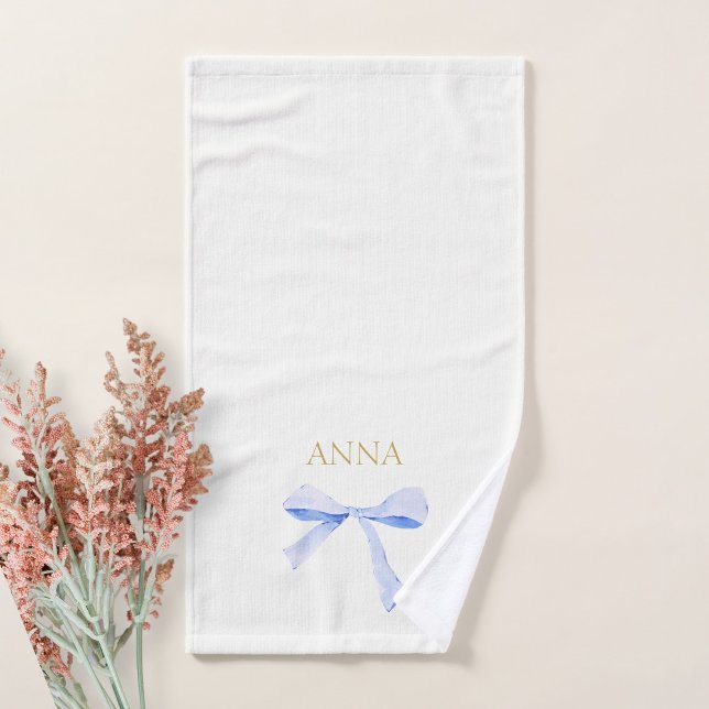 Mariage branché à ruban bleu Bridesmaid (Créateur téléchargé)