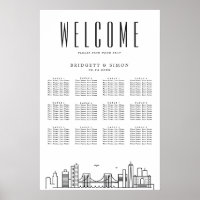 Mariage Brooklyn | 12 Tableau des sièges
