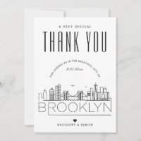 Mariage Brooklyn | MERCI + CARTE PHOTO