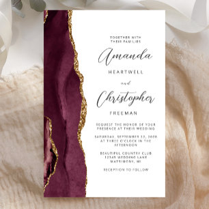 Mariage Budget Bourgogne Agate Or