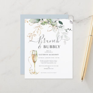 Mariage Budget Eucalyptus Gold Poussiéreux Bleu Ba