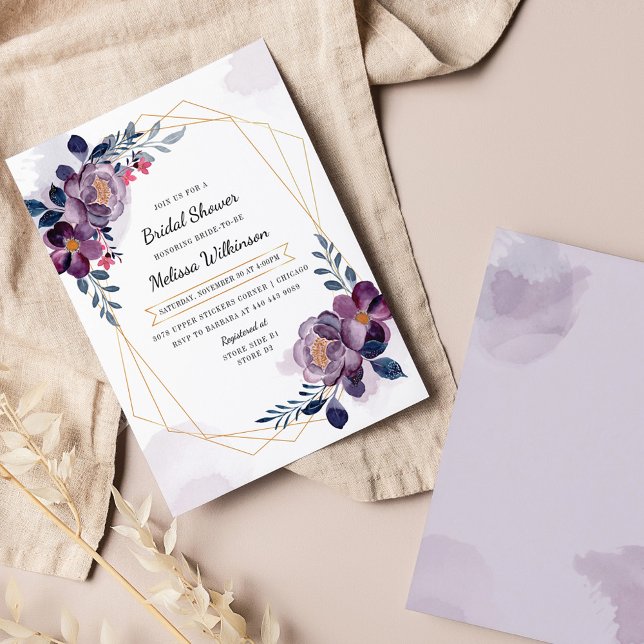 Mariage Budget Fleur Rose Géométrique (Créateur téléchargé)