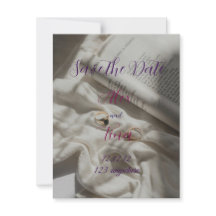 Mariage budget romantique Enregistrer la carte de 