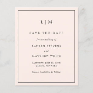 Mariage budgétaire rose vif simple Enregistrer la