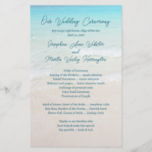Mariage By the Sea Programmes d'appartements abord