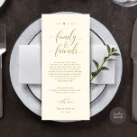 Mariage Cadre Merci Carte Classique Moderne<br><div class="desc">Partagez l'amour et montrez votre appréciation à vos invités, quand ils s'assoient à leur siège et lisent cette carte de remerciement personnalisée et charmante. C'est une façon merveilleuse de commencer votre fête spéciale ! Cette carte vous donnera le ton pour un événement inoubliable. Le carte de remerciements est décoré dans...</div>