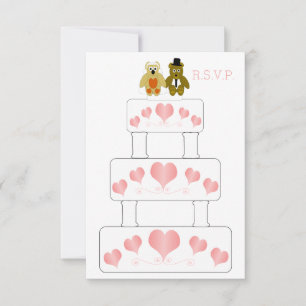 Mariage Cake Design Wedding RSVP