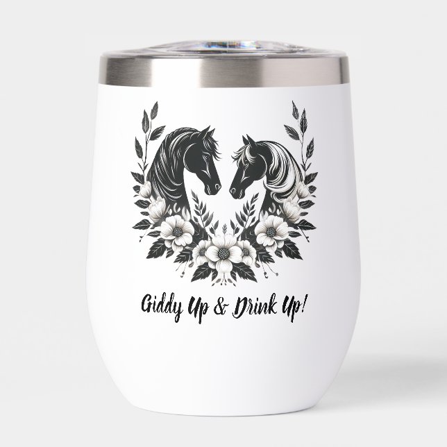 Mariage campagnard-Chevaux et fleurs (Avant)