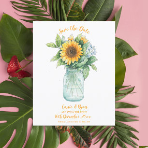 Mariage campagnard de tournesol rustique Enregistr