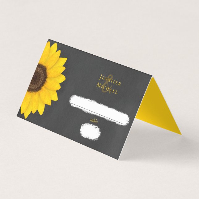 mariage campagnard rustique tournesol (Front)