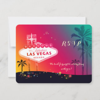 Mariage capricieux à Las Vegas RSVP