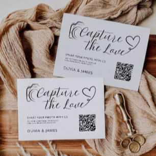 Mariage Capturer Le Modèle Love Card, Code QR