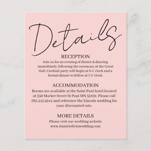 Mariage Carré rose (Devant)