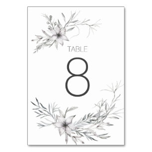 mariage Carte de table rustique