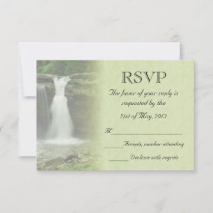 Mariage cascade RSVP