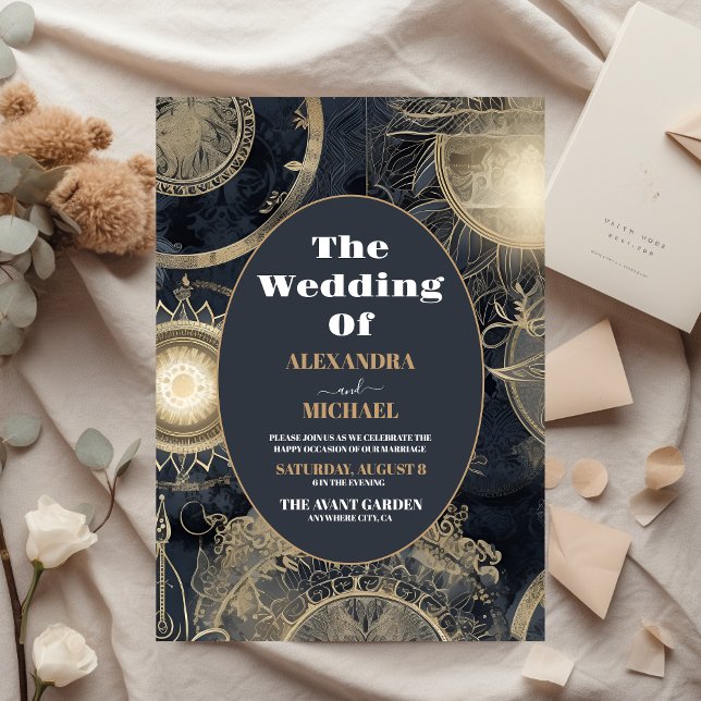 Mariage céleste argent élégant budget (Créateur téléchargé)