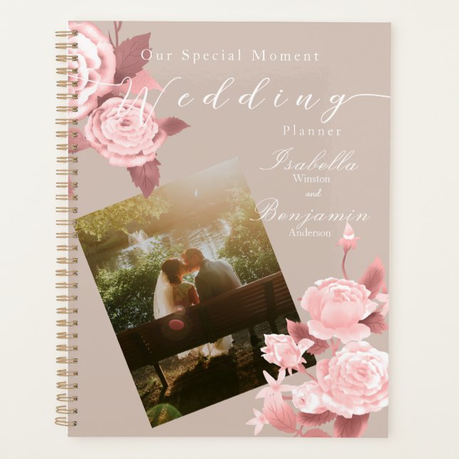 Mariage Chic Rose Photo (Devant)