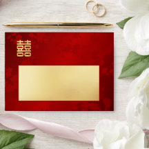 Mariage Chinois Or Rouge