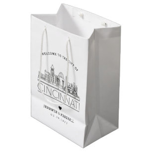Mariage Cincinnati   Sac cadeau moyen