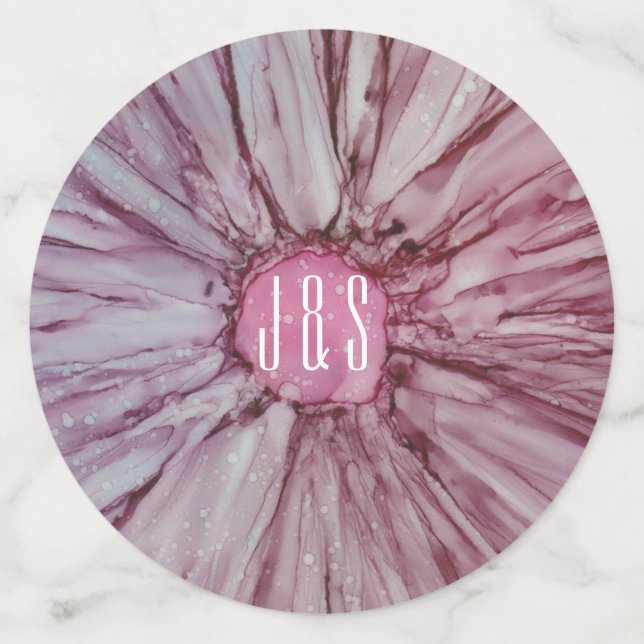 Mariage Confetti Turquoise et prêteurs (Grand verso)