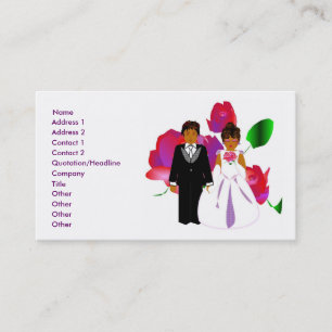 Mariage Consultant III Carte de visite - Personnal