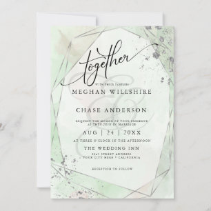 MARIAGE   Couleur d'eau appliquée à l'argent du Ro