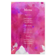 Mariage d'aquarelle rose