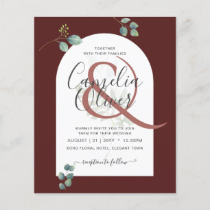 MARIAGE d'arche superposition Feuille Eucalyptus B
