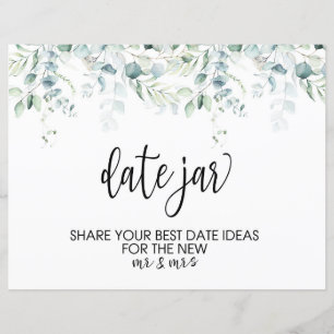 Mariage Date Jar SIGNE - Mariage Eucalyptus