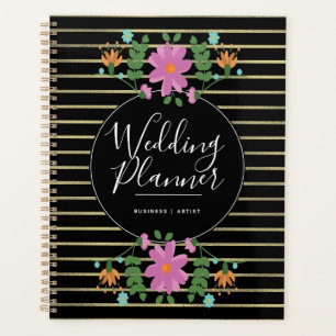 Mariage de bandes de bouquet de fleur folklorique