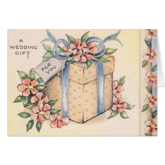 Mariage de boîte-cadeau (Devant horizontal)