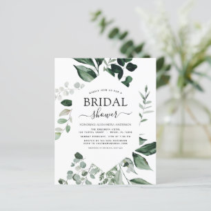 Mariage de budget Bouquet de eucalyptus verdure de