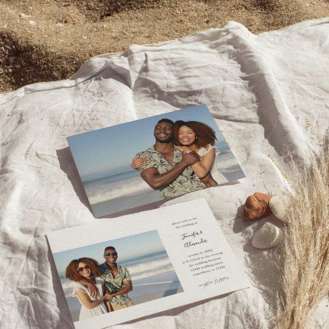 Mariage de calligraphie photo côté deux (Créateur téléchargé)