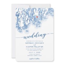Mariage de carte minimaliste moderne Boothbay Harb