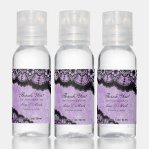 Mariage de dentelle noire gothique violet Grunge