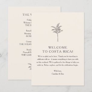 Mariage de Destination Itinéraire de Bienvenue Pal