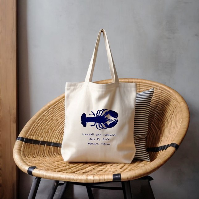 Mariage de homard sac fourre-tout cadeau de bienve (Créateur téléchargé)