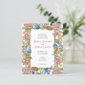 Mariage de Jardin à Thème Floral et Oiseaux en Chi