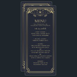 Mariage de la carte Tarot Elegant Gold et Navy<br><div class="desc">Design mariage moderne et élégant,  inspiré d'une carte de tarot. Le design n'est pas un vrai papier peint. Vous pouvez customiser plus loin en cliquant sur le bouton "PERSONNALISER". Objets correspondants dans notre boutique pour un thème de fête complet. Pour toute question complémentaire,  veuillez nous contacter à l'adresse ThePaperieGarden@gmail.com</div>