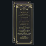 Mariage de la carte Tarot Gold Elegant<br><div class="desc">Design mariage moderne et élégant,  inspiré d'une carte de tarot. Le design n'est pas un vrai papier peint. Vous pouvez customiser plus loin en cliquant sur le bouton "PERSONNALISER". Objets correspondants dans notre boutique pour un thème de fête complet. Pour toute question complémentaire,  veuillez nous contacter à l'adresse ThePaperieGarden@gmail.com</div>