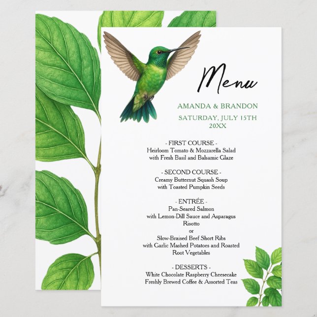 Mariage de la frontière botanique de la feuille de (Devant / Derrière)