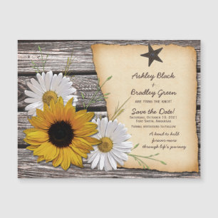 Mariage de la marguerite de tournesol rustique Enr