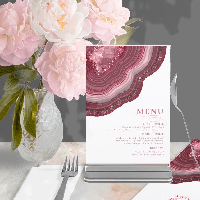 Mariage de la Parties scintillant de la géode Agat (Créateur téléchargé)