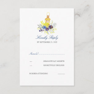 Mariage de lanterne RSVP