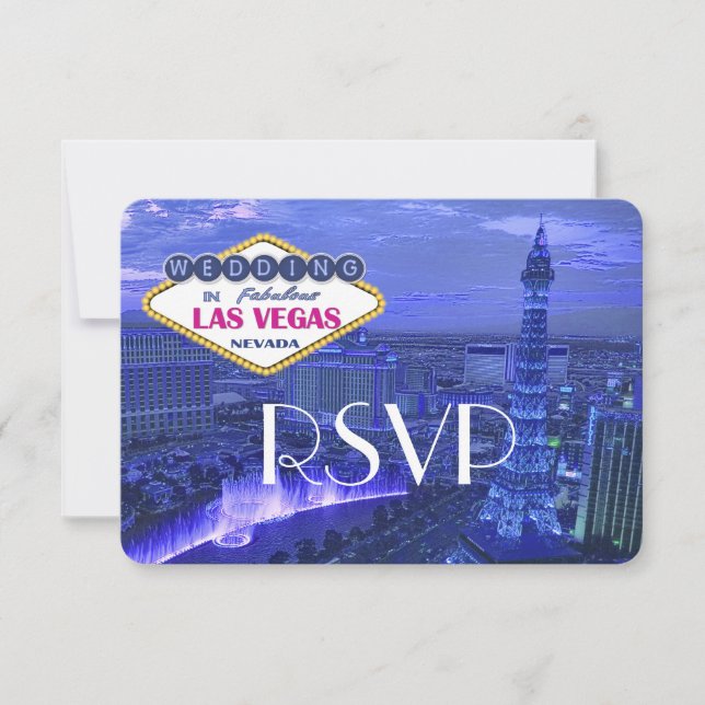 Mariage de Las Vegas - RSVP (Devant)