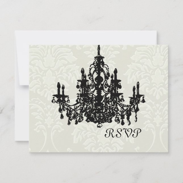 Mariage de lustre RSVP nécessite un invitation 5x7 (Devant)