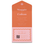 Mariage de marguerite tout en une invitation<br><div class="desc">Ces invitations de mariage ont une couleur orange vif associée à un rose clair, créant une esthétique dynamique et ludique. La bordure de vague rétro ajoute une touche de nostalgie et ajoute un élément amusant et unique au design. Les invitations sont disponibles en plusieurs couleurs, ce qui vous donne la...</div>